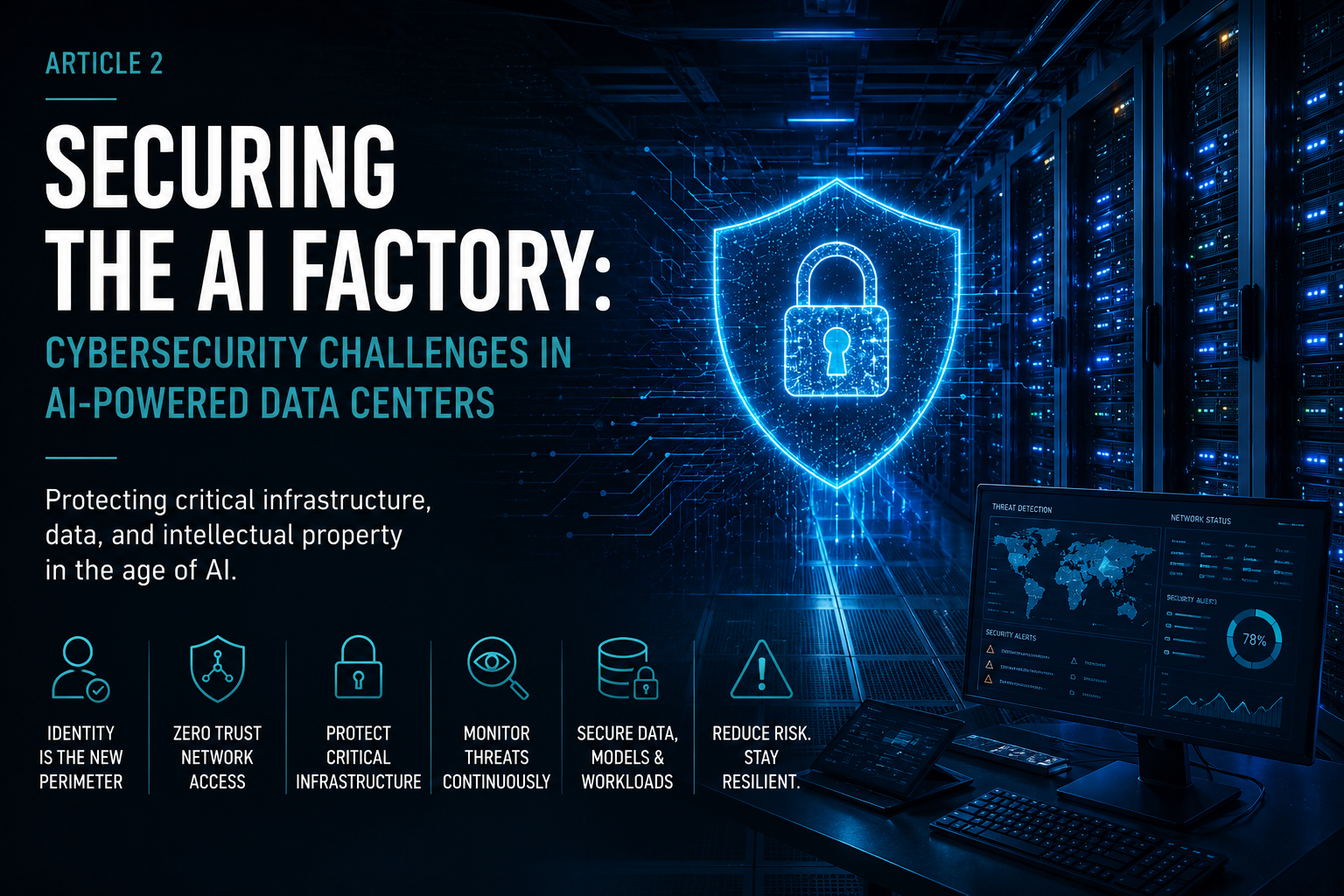 Securing the AI Factory: Cybersecurity Challenges in AI-Powered Data Centers