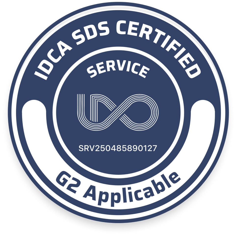 IDCA SDS Certified